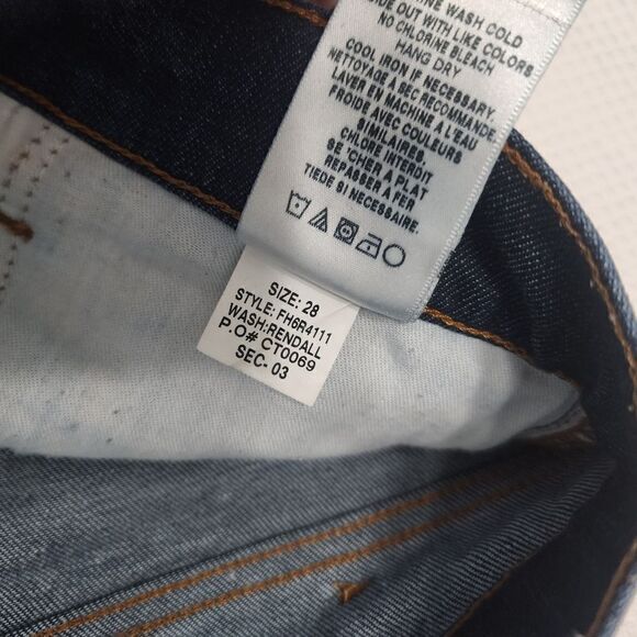 Joe's Jeans Rendall Wash Mid-rise Denim Shorts - Picture 7 of 8